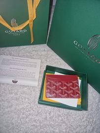 portacarte goyard bordeaux originale