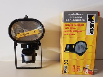 Proiettore Alogeno con sensore 230V