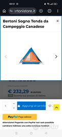 tenda da campeggio 