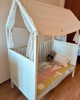 Lettino Stokke Home Bed bianco
