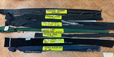 Canne da pesca set di 7 canne da pesca