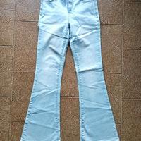 Jeans pantaloni Zuiki, taglia 42 donna a zampa