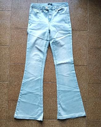 Jeans pantaloni Zuiki, taglia 42 donna a zampa