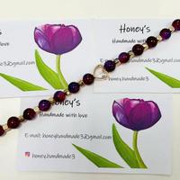 Bracciale fatto a mano in pietre dure