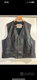 Gilè Harley-Davidson in vera pelle - Taglia XXL