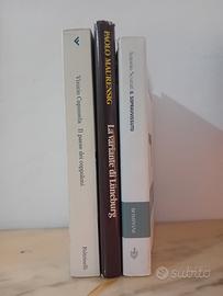 Set Tre Romanzi Narrativa italiana