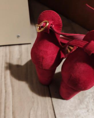 scarpe usate 1 volta in tessuto 
