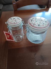 mercury set 2 barattoli natale 