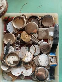 attrezzatura e ricambi per orologiaio