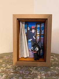 Quadretto 3d Jiji - Kiki’s Delivery Service