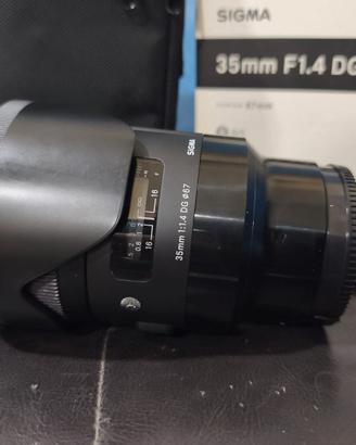 SIGMA 35 mm F 1.4 DG HSM per Sony E