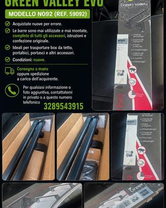 Barre portatutto