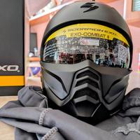 Casco Scorpion EXO-COMBAT II SOLID Matt Black- L