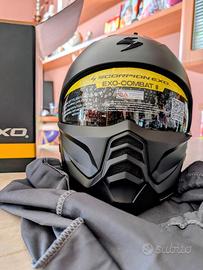 Casco Scorpion EXO-COMBAT II SOLID Matt Black- L