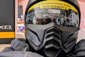 Casco Scorpion EXO-COMBAT II SOLID Matt Black- L