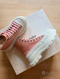 Alexander McQueen Tread Slick rosa n.35 – Nuove