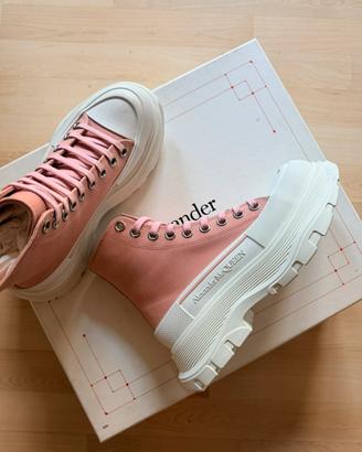 Alexander McQueen Tread Slick rosa n.35 – Nuove