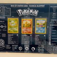 Quadro Pokémon Starter – Blueprint Edition