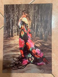 Foto originale di Cristina d’Avena Autografata