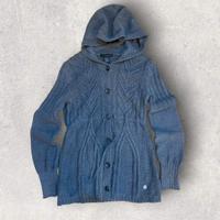 Cardigan grigio da donna
