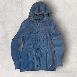 Cardigan grigio da donna