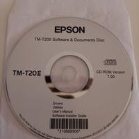 cd-rom software driver per Epson TM-T20II