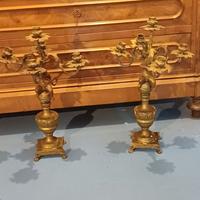 2 candelabri antichi
