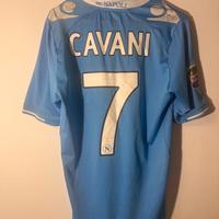 Maglia calcio gara cavani Napoli
