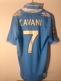 Maglia calcio gara cavani Napoli