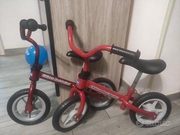 Chicco Red bullet balance bike bicicletta 