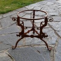 vecchia fioriera ferro battuto