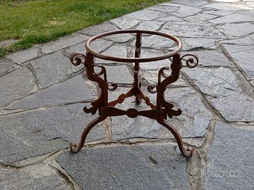 vecchia fioriera ferro battuto