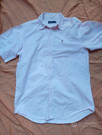 Camicia Ralph Lauren Rosa Manica Corta S/XS