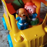 Scuolabus 2 personaggi con cubotti soft