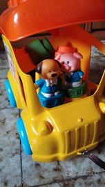Scuolabus 2 personaggi con cubotti soft