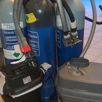 materiale per acquario