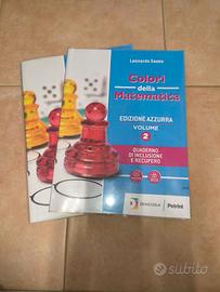 Libro I colori della matematica azzurra