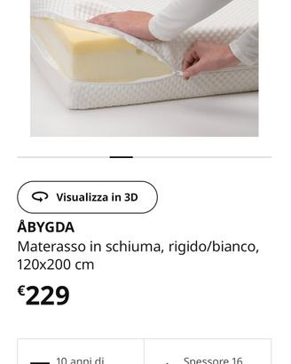 Materasso 120x200 come nuovo