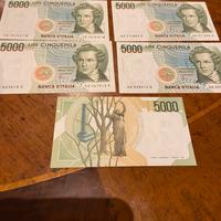 Banconote 5000 lire