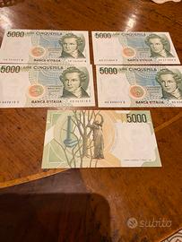 Banconote 5000 lire