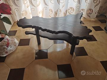 Tavolino Artigianale in legno Sicilia 