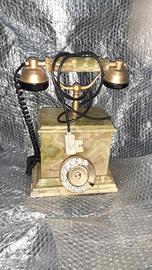 Telefono retrò in onice