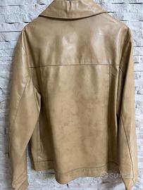 giubbotto in vera pelle bejge