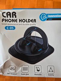 supporto telefono auto rotante per cruscotto
