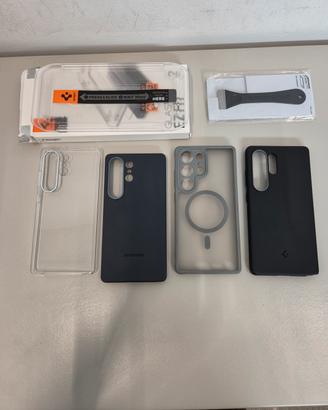 cover e screen protector per Samsung S25 Ultra