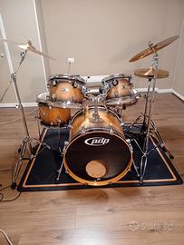 batteria acustica PDP ALL-MAPLE  M5 (DW)