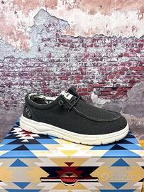 Scarpe uomo slipon leggere comode infilare nero 45