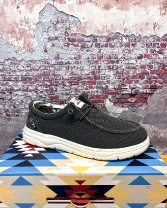 Scarpe uomo slipon leggere comode infilare nero 45