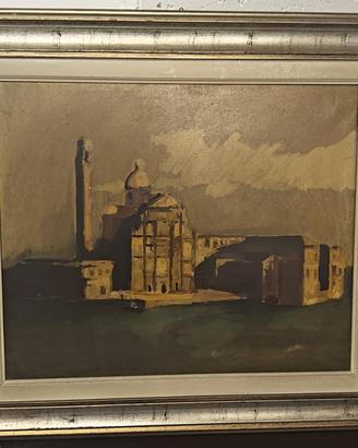 Dipinto originale su tela di Gian Manet, raffigura