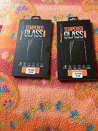 Pellicole vetro temperato per iphone 7-8